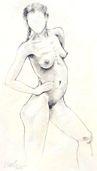 Anna stehend (2000)