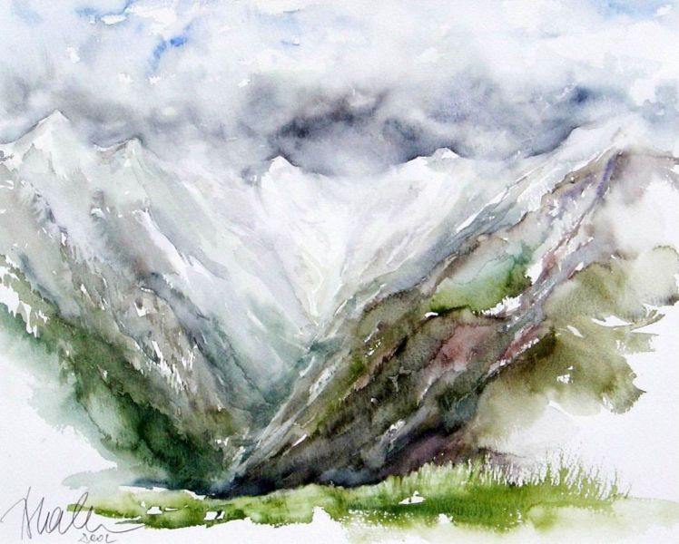 Tauernblick vom Wildkogel im Pinzgau (2002)