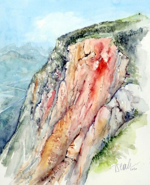 Rote Wand am Dobratsch (2020)