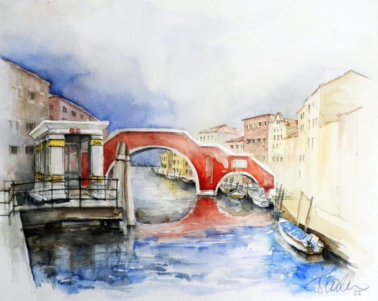 Tre Archi-Brücke in Venedig (2005)