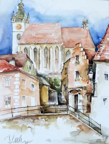 Pfarrplatz in Krems (2005)