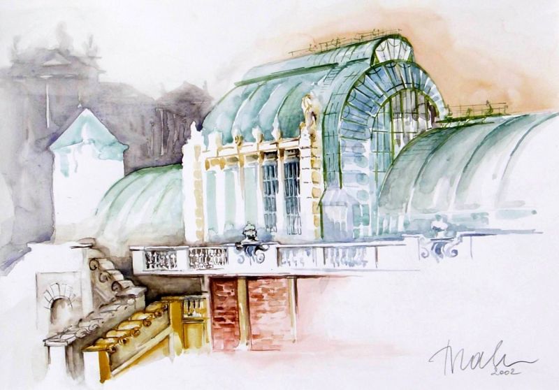 Palmenhaus im Burggarten in Wien (2002)
