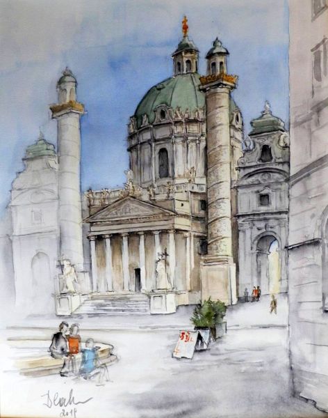 Karlskirche in Wien (2019)