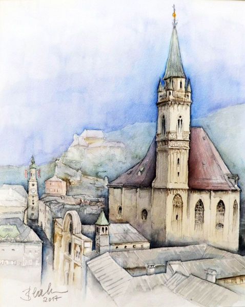 Franziskanerkirche in Salzburg (2017)
