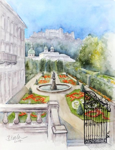 Mirabellgarten in Salzburg (2017)