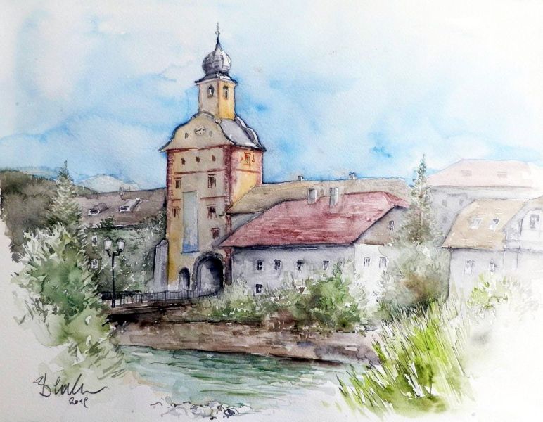 Stadttor in Gmünd/Ktn. (2019)