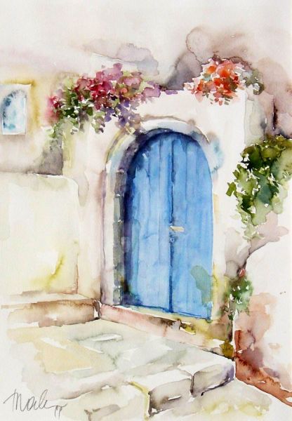 Blaues Tor auf Santorin (1999)